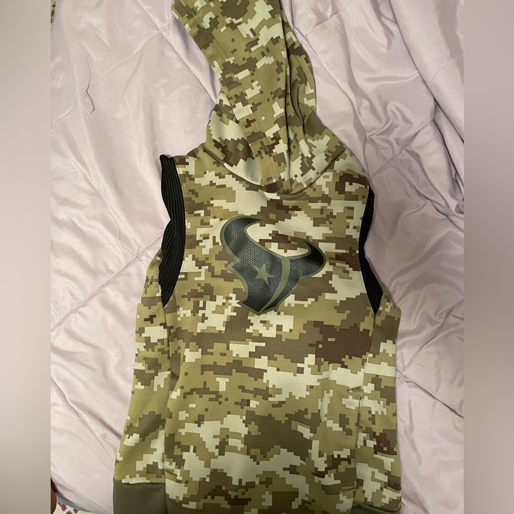 Texans camouflage hoodie boys size small make an offer